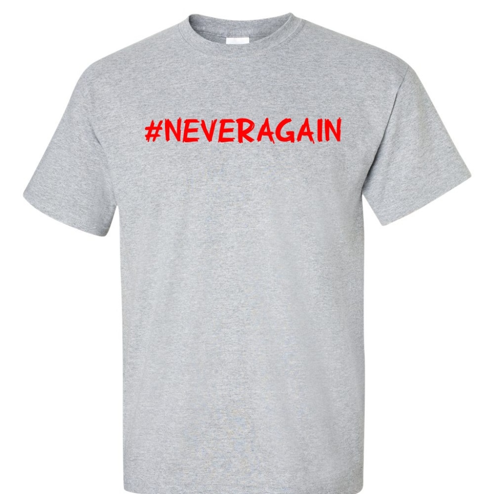 #NEVERAGAIN T-SHIRT